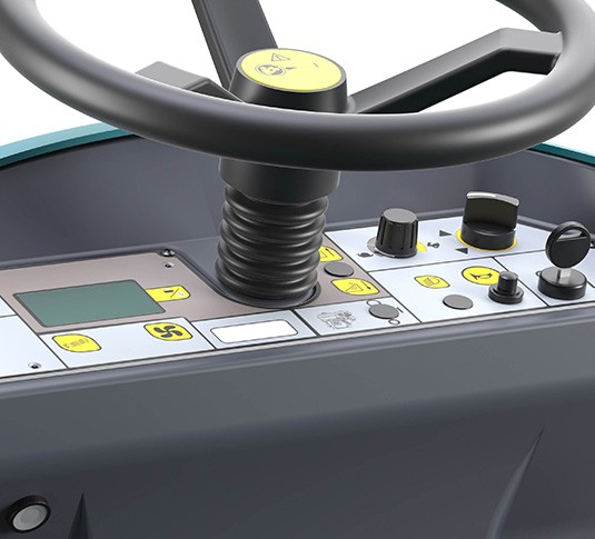 S780 Barredora compacta a batería de conductor sentado alt 3